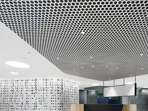 Loop Design Metal Ceiling System Durlum North America